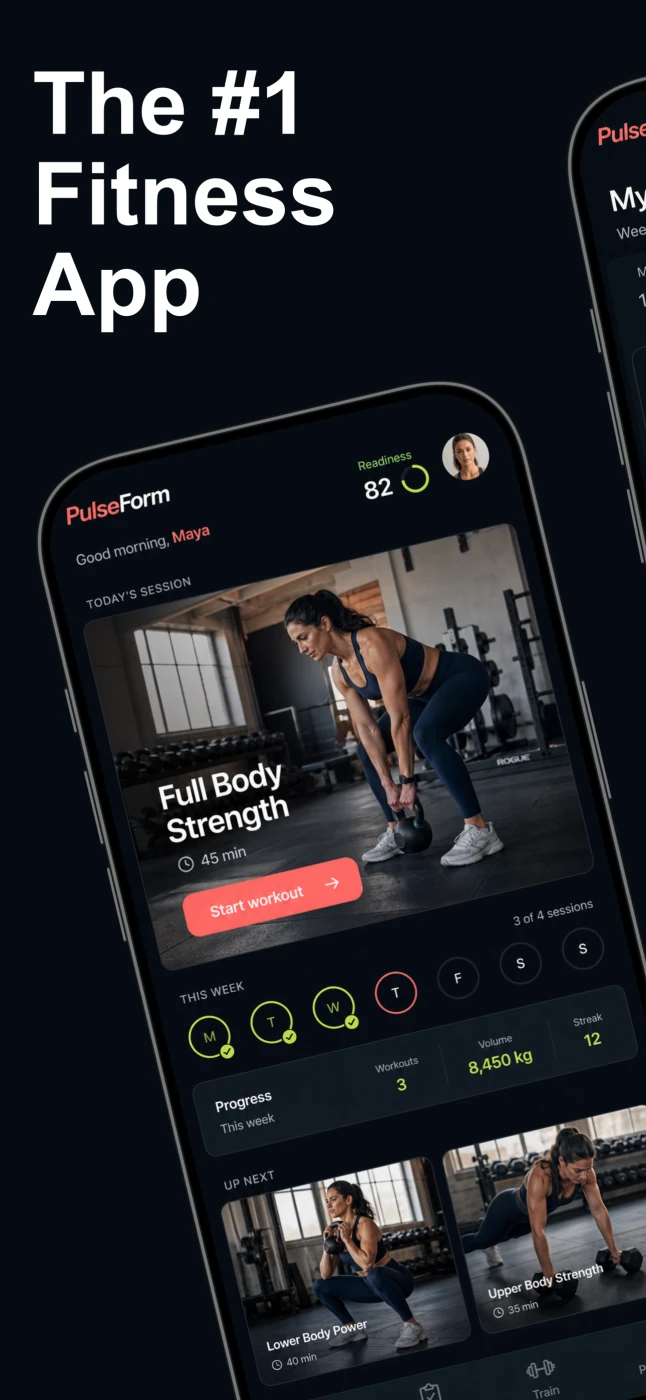 PulseForm screen 1