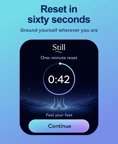 Still timer Apple Watch app store screen